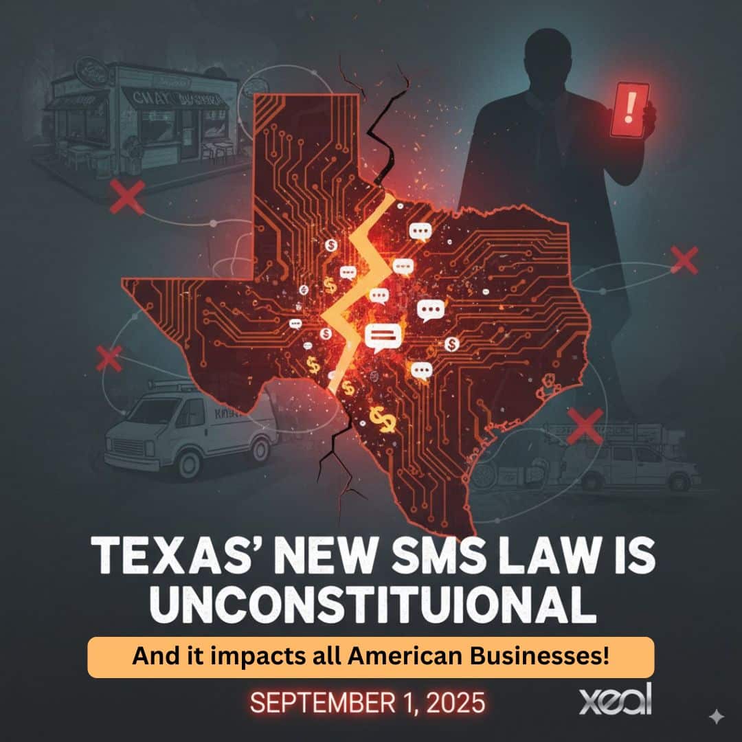Texas SB 140 SMS text messaging law impact
